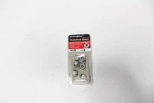 (6-Pk) Weathermax Nylon Insert Lock Hex Nuts Stainless Steel 1/4"- 20 12689