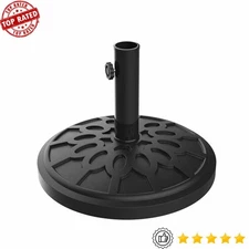 Patio Umbrella Base Stand Pure Garden Versatile Dining Table Pool Balcony New