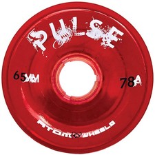 Atom Skates Outdoor Quad Roller Wheels 78A Atom Pulse 65x37 Red / 2 Packs - 8