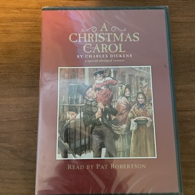 NEW A Christmas Carol by Charles Dickens, Read By Pat Robertson DVD 