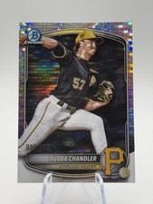 BUBBA CHANDLER 2025 Bowman Chrome #BCP-171 Pulsar Refractor /399 Pirates