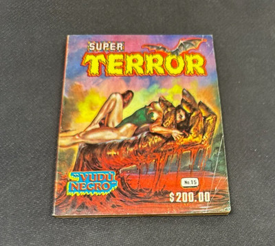 1987 Mexico SUPER TERROR #15 VUDU NEGRO HORROR COMIC VOODOO STORY