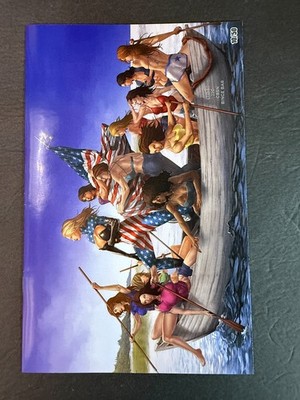 Patriotika #2 Virgin Varaint Lmtd 50 Mount Olympus Comics 2019 VF