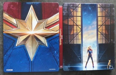 Blu-ray/ Captain Marvel - 3D + 2D Version Limited Edition Steelbook ! Topzustand