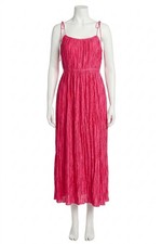 Ulla Johnson Orla Crinkled Midi Dress Size 10