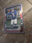 2025 Donruss Optic - Jaxson Dart 2015 Retro #2 SP - Rookie Giants Red White Blue