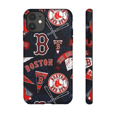 Boston Red Sox Apple iPhone, Samsung Galaxy, and Google Pixel Phone Cases