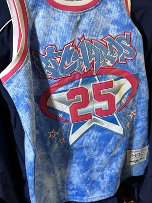 New Dwayne Wade Marble Richards Headgear Classics Embroidered Jersey  Sm
