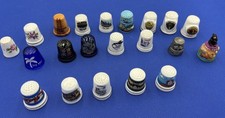 Thimble Collection 21 -Indianapolis 500, National Park, States, Alamo & More!