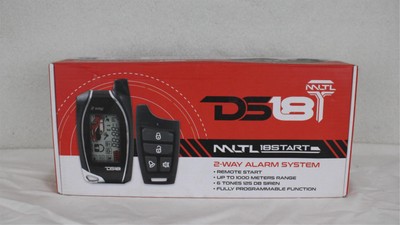DS18 NNLT 18 Start 2-Way Alarm System Remote Start New