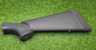 Hogue #05010 Stock Mossberg 500 12/16/20 Gauge Overmolded Shotgun Stock, Black