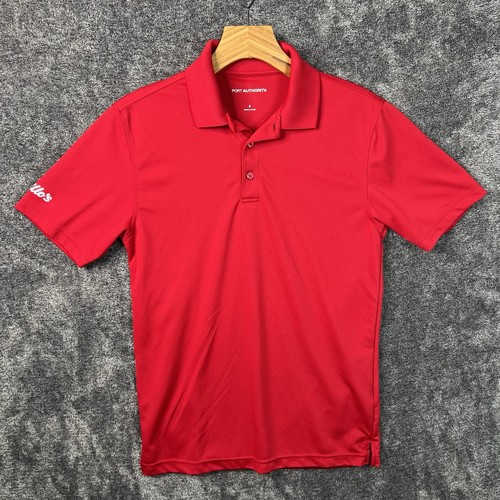 Portillo’s Employee Uniform Staff ROT Polo Golf Shirt Herren Größe Small
