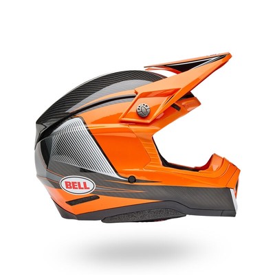 Bell Helmets 7163718 Moto-10 Spherical Evade Helmet Lg Orange/Black