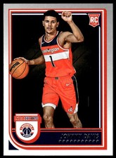 2022-23 Hoops Johnny Davis #240 Rookie Washington Wizards