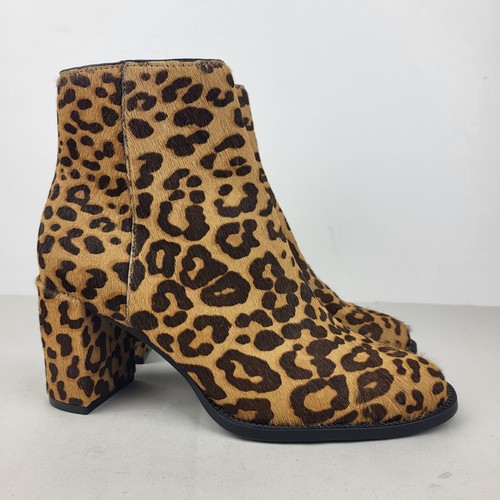 Steve Madden Women's Jozie Ankle Boot Leopard US 6M - Picture 5 of 14