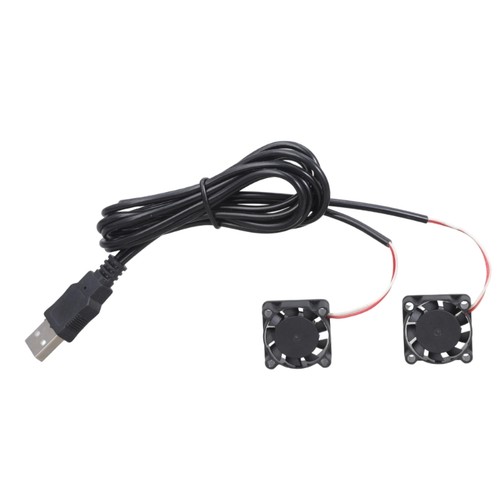 DC5V Two USB Fan Cooling Technology for Small Device Heat Dissipation - Afbeelding 2 van 8