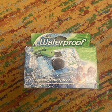 Fujifilm Quicksnap Waterproof Disposable 35mm Camera - 27 Exposures, EXP 11/2025