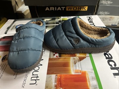 Ariat Crius Clog Slide Slippers Slate Blue Kids Size XS-12/13(C)