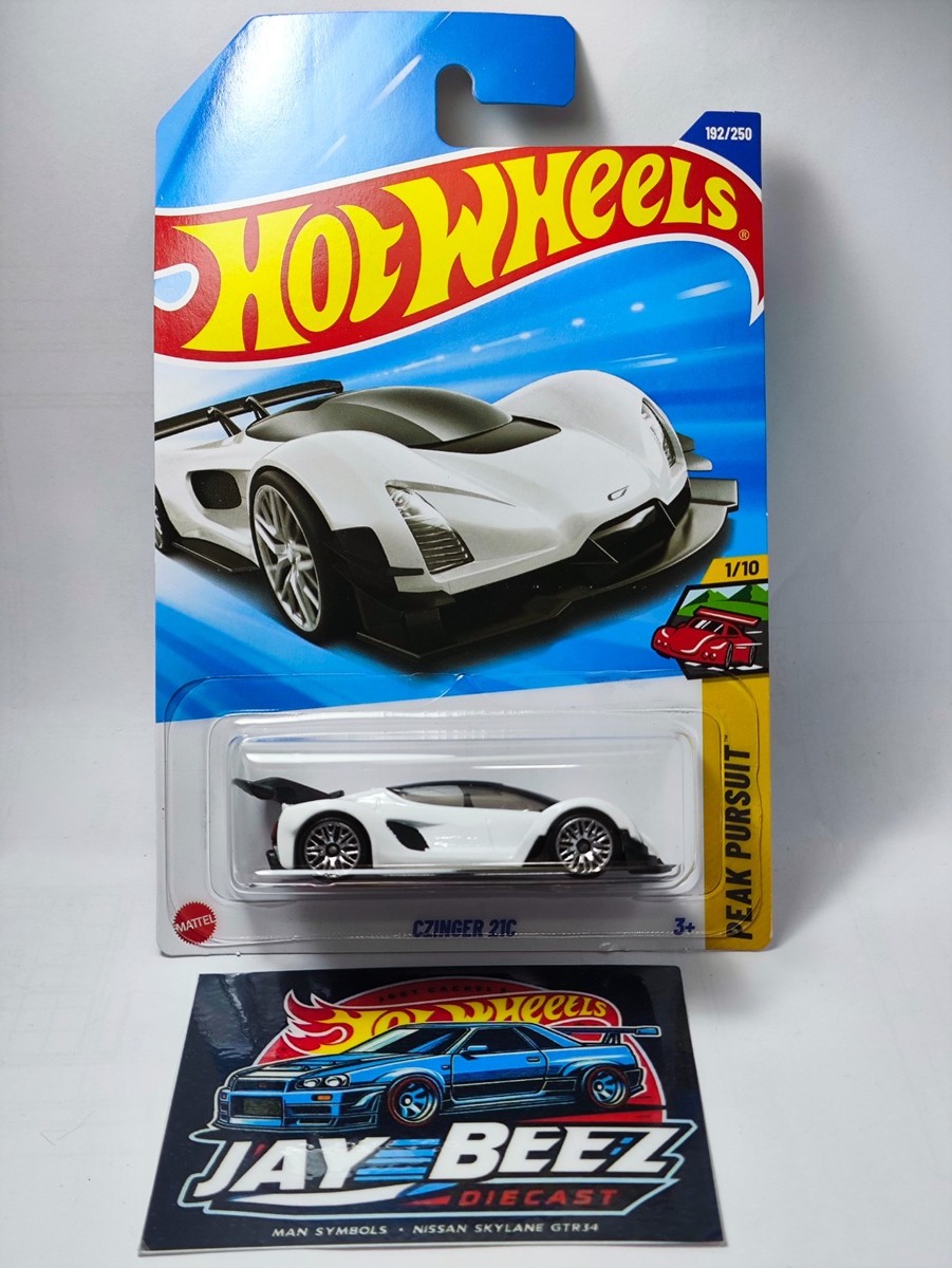 HNC様へ②②②③ Hot Wheels 2025 NEW Case Q Czinger 21C White (Promo Combine