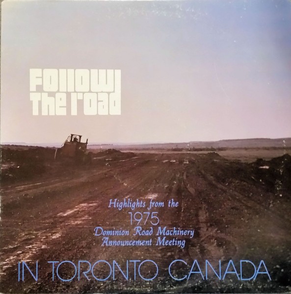 加LP Unknown Artist Follow The Road - Dominion Road Machinery 1975 Anno PRP242 Not On Label /00260 LP UNKNOWN ARTIST Follow The Road - Do PRP242 Not On Label