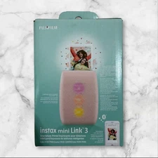Fujifilm Instax Mini Link 3 Lightweight Smartphone Printer (Rose Pink) BRAND NEW