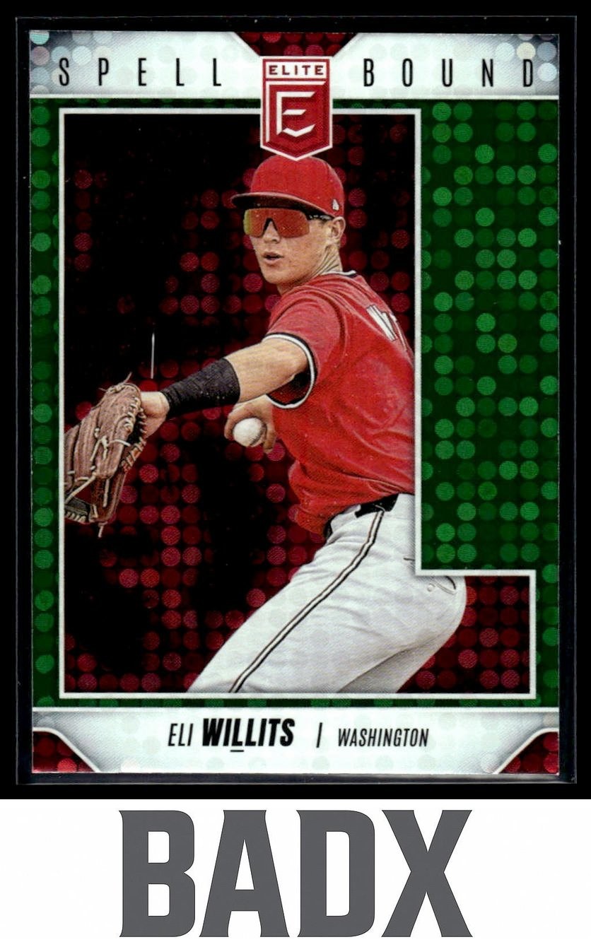 2026 Panini Donruss Elite Baseball ELI WILLITS #21 GREEN DISCO
