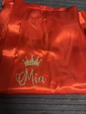 Personalized Mis Quince Años Custom Mis 15 Robe Dressing Gown Quinceanera Gift