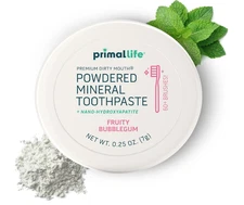 Primal Life Organics - Dirty Mouth Toothpowder, Tooth Cleaning Powder, Flavored