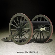 W.Britain 31138 American Civil War 3" Ordnance Rifle No.1 Britains