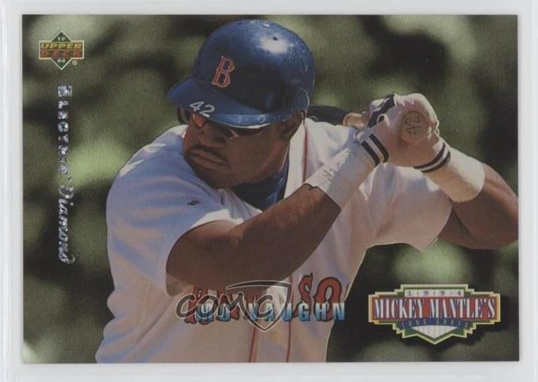 1994 Upper Deck Mickey Mantle's Long Shots Electric Diamond Mo Vaughn #MM19 0b3
