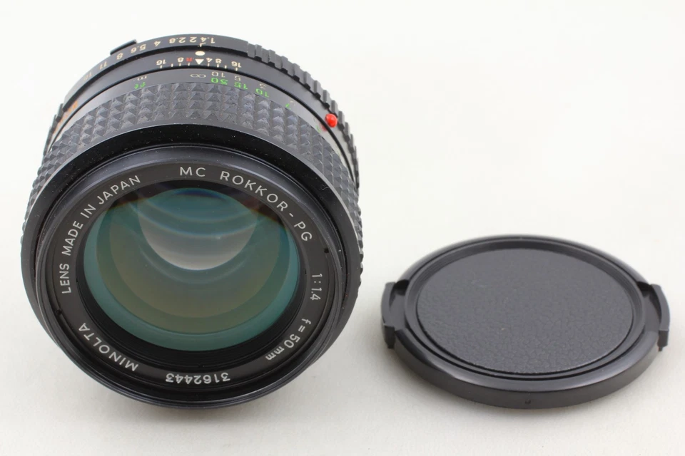 [Casi COMO NUEVO] Minolta MC ROKKOR-PG 50mm F1.4 Standard MF MD Mount Lens de... - Imagen 3 de 4