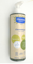 11/26 Mustela Certified Organic Cleansing Gel - Natural Hair Body Wash with Ol
