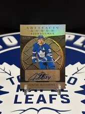 * 2022-23 UD Artifacts - Aurum Signatures - Auston Matthews /25