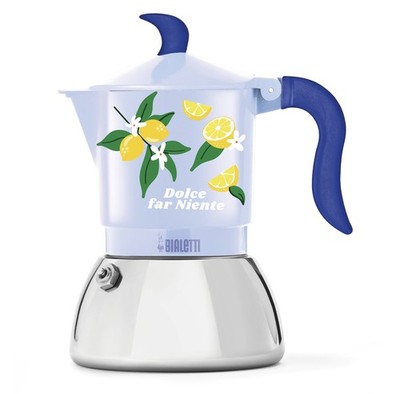 Bialetti Espressokocher Mercato Della Frutta Fiammetta Induktion 4T Lemons 6661