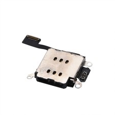 Dual SIM Card Slot SIM Card Tray with Reader Flex Cable For iPhone 13 Repair