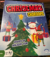 Outset Christmas Charades Game New/Sealed