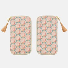 Hobonichi Small Drawer Pouch LIBERTY FABRICS Peacocks of Grantham Hall