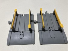 Lot of 2 BRIO World  Wooden Railway Road Cros...