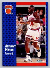 1991-92 Fleer - Anthony Mason #326