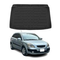 Kofferraumwanne Laderaumwanne FüR Kia Rio Jb 2006-2011 Gummi Tpe Schwarz