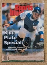 1997 SPORTS ILLUSTRATED MIKE PIAZZA CLASSIC COVERS #174 LOS ANGELES DODGERS