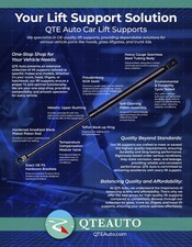 BOXI Qty(2) Trunk Lift Supports Struts Shocks for Ford Fusion 2007-2009, Lincoln MKZ 2007-2009, Mercury Milan 2007-2009 Trunk With Spoiler 6393,7E5Z54406A10A, Lift Supports - Canada