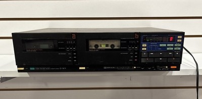 Sansui D-W9 Dual Double Cassette Deck 1982 Dolby Made Japan Read Description