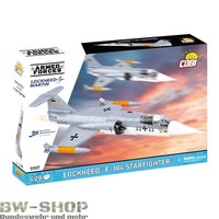 COBI-5907 Klemmbausteine Bundeswehr Kampfflugzeug Lockheed F-104 Starfighter