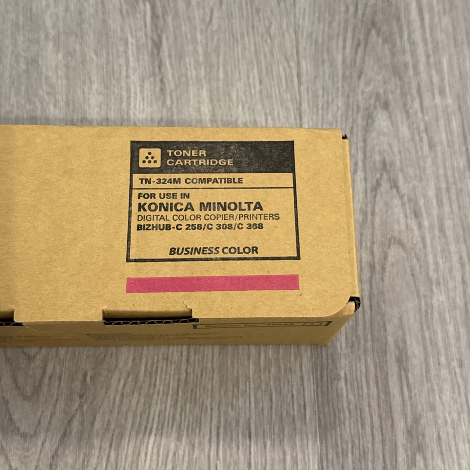 Cartucho de tóner Konica Minolta TN324M Bizhub (A8DA330) C308 - magenta no OEM Foto 2 de 2