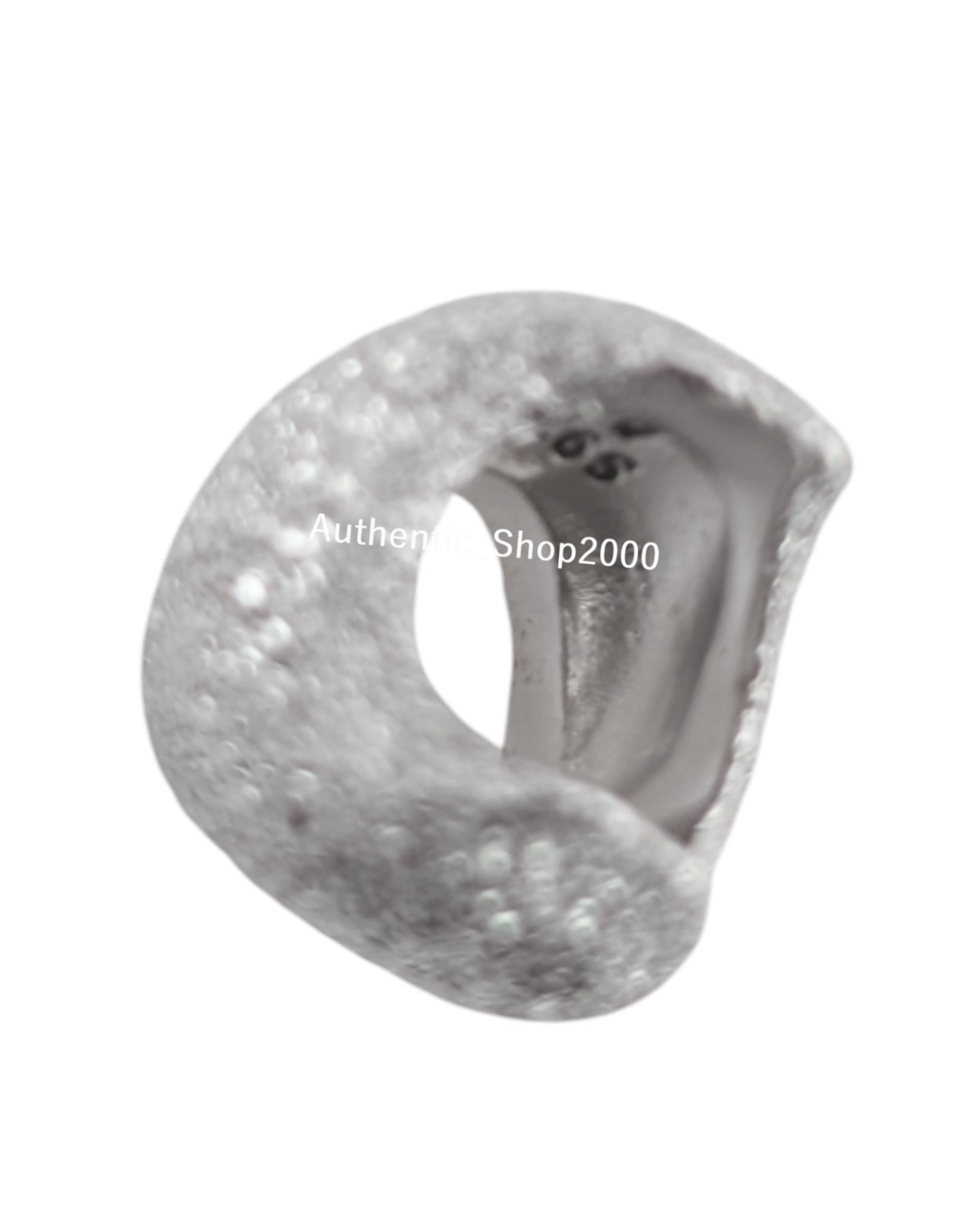 New 100% Authentic PANDORA 925 Ale Shining Textured Moon Mini Charm 794054C00