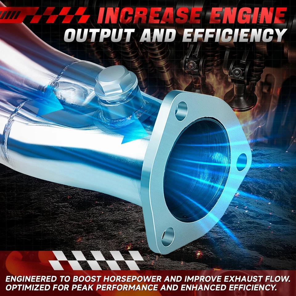 Cabezal de escape para 1989-1994 Geo Tracker Suzuki Samurai Sidekick 1,3 L 1,6 L SOHC Foto 3 de 4