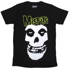 Misfits Skull  Logo T-Shirt Black New