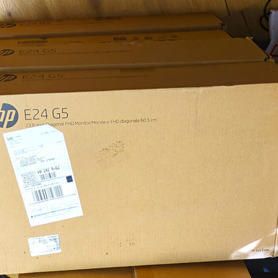 4 HP E24 G5 23.8'' FHD IPS Monitor 75Hz  HDMI DisplayPort VGA Anti-Glare