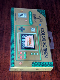 Nintendo Game & Watch THE LEGEND OF ZELDA I & II (NES) Handheld Color Console 🔱
